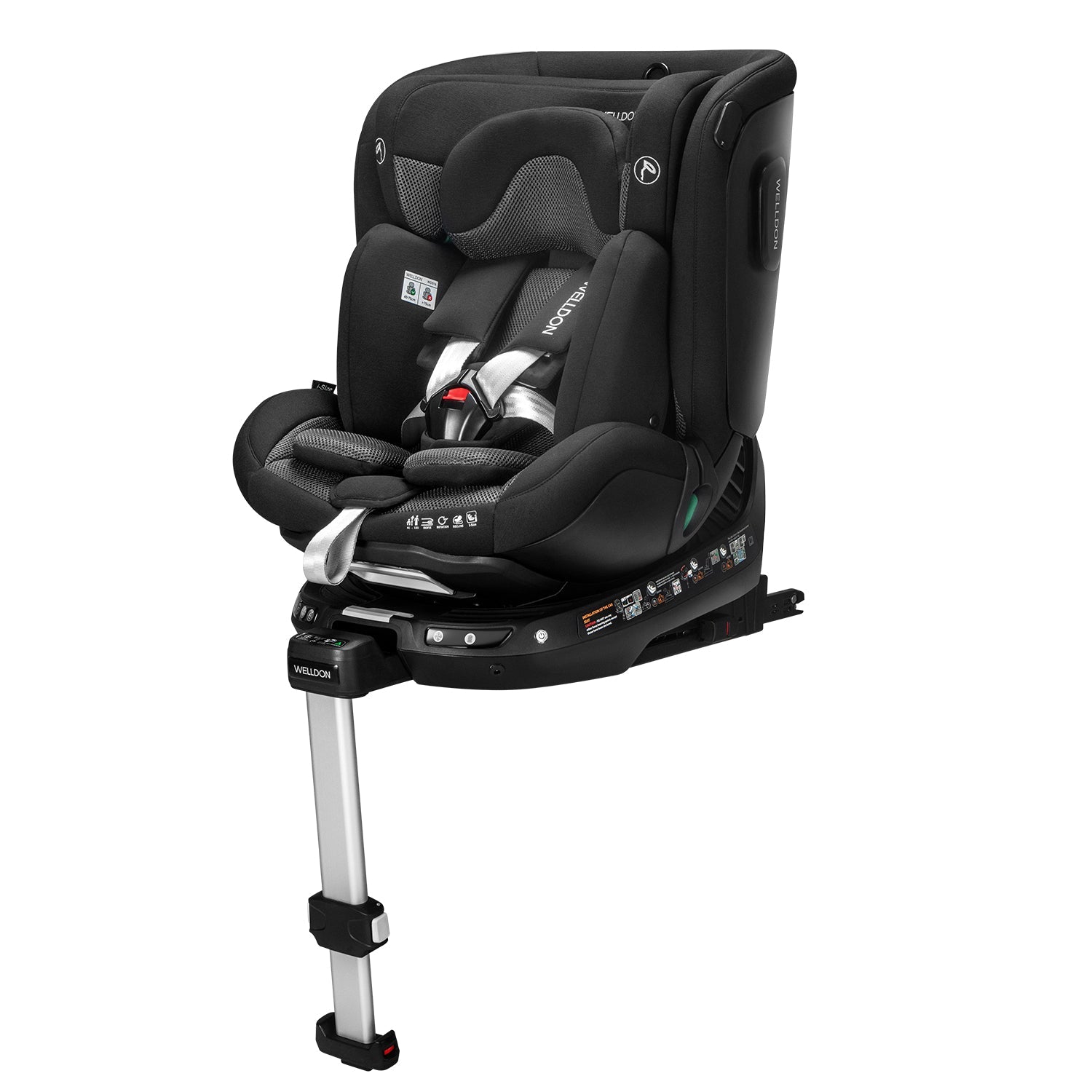 Welldon Smart Rotate 2 Pro+ Car Seat – Ebony