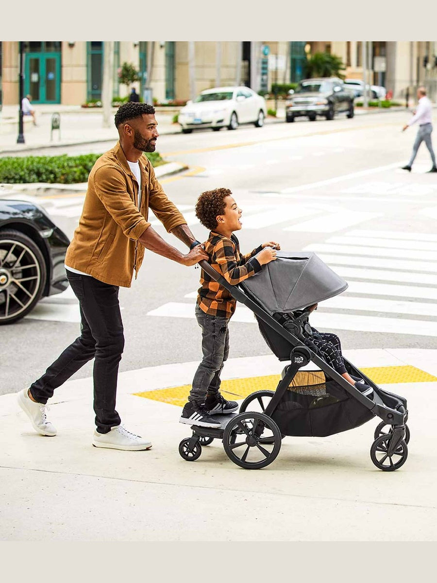 Baby Jogger City Select 2, 2 in 1 Bundle – Stroller, Carrycot & Weather Shield – Radiant Slate Baby Jogger Mama's Joy