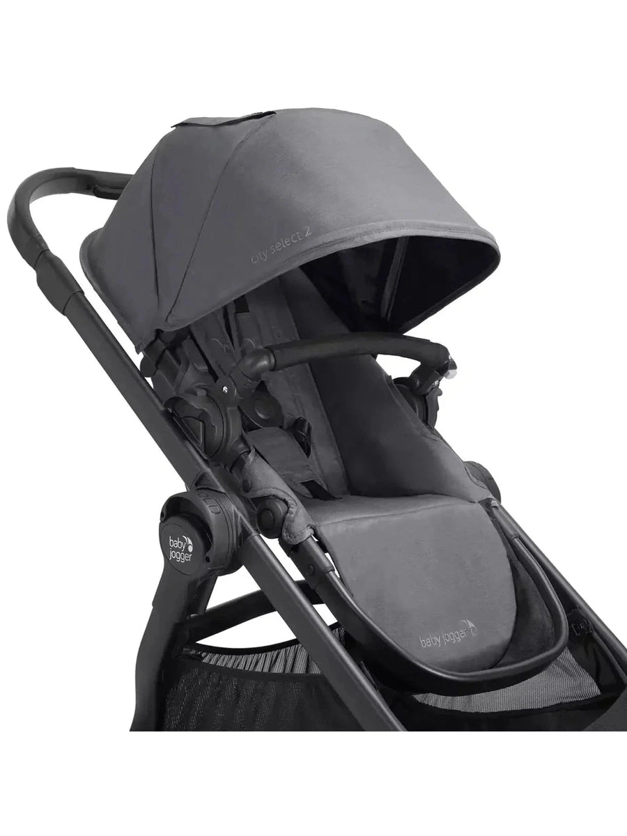 Baby Jogger City Select 2, 2 in 1 Bundle – Stroller, Carrycot & Weather Shield – Radiant Slate Baby Jogger Mama's Joy
