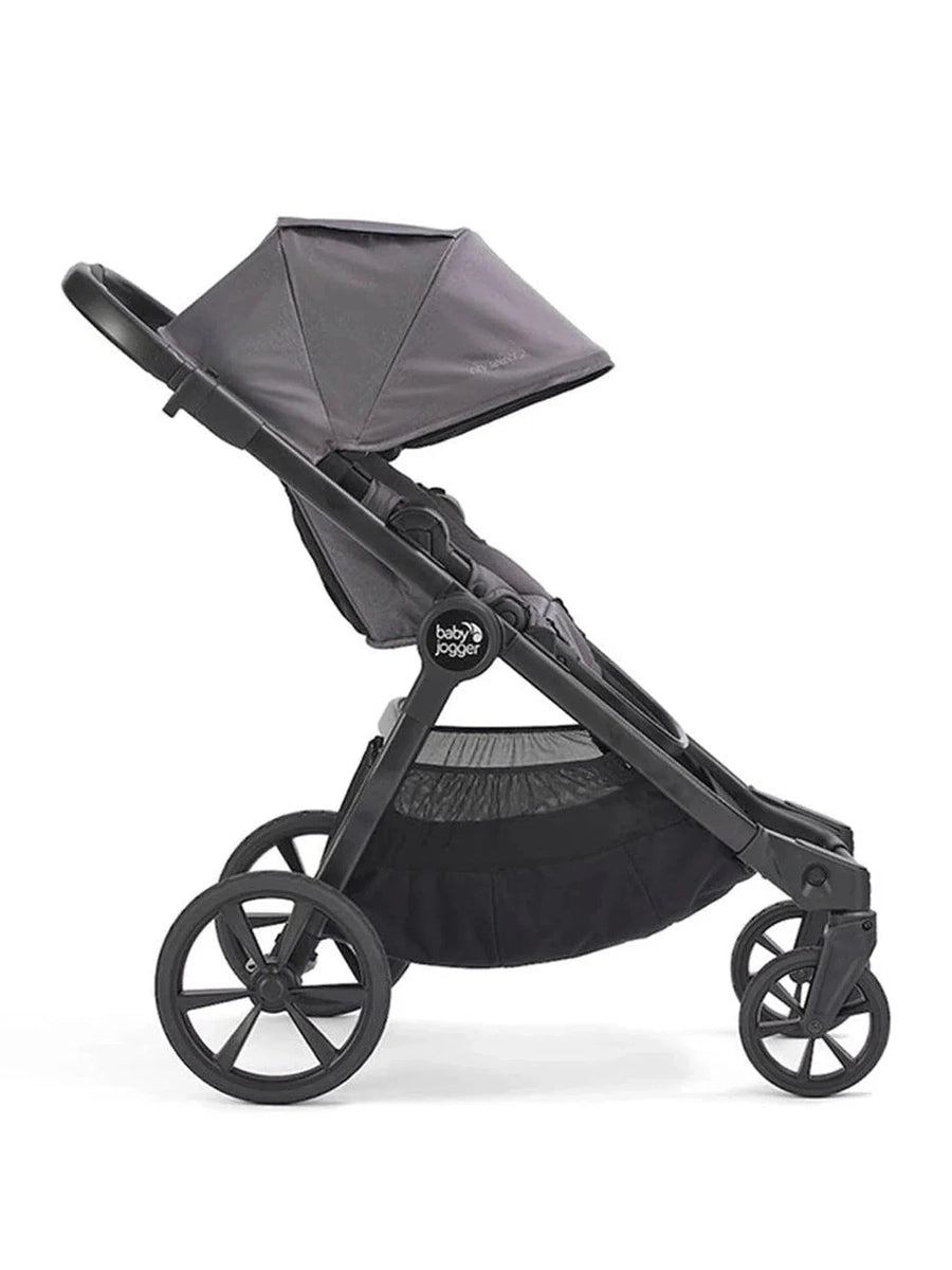 Baby Jogger City Select 2, 2 in 1 Bundle – Stroller, Carrycot & Weather Shield – Radiant Slate Baby Jogger Mama's Joy