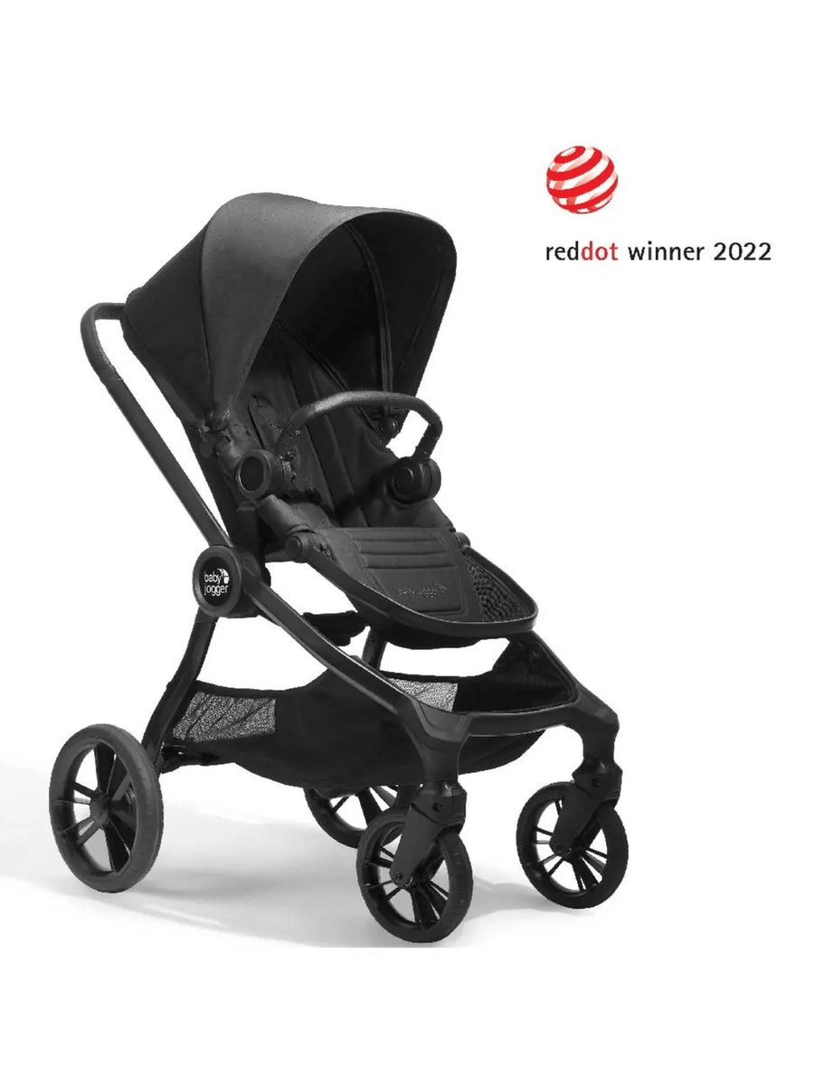 Baby Jogger City Sights Stroller – Compact 4-Wheel Pushchair for Birth to 22kg – Rich Black The Tiny Toddlers Mama's Joy