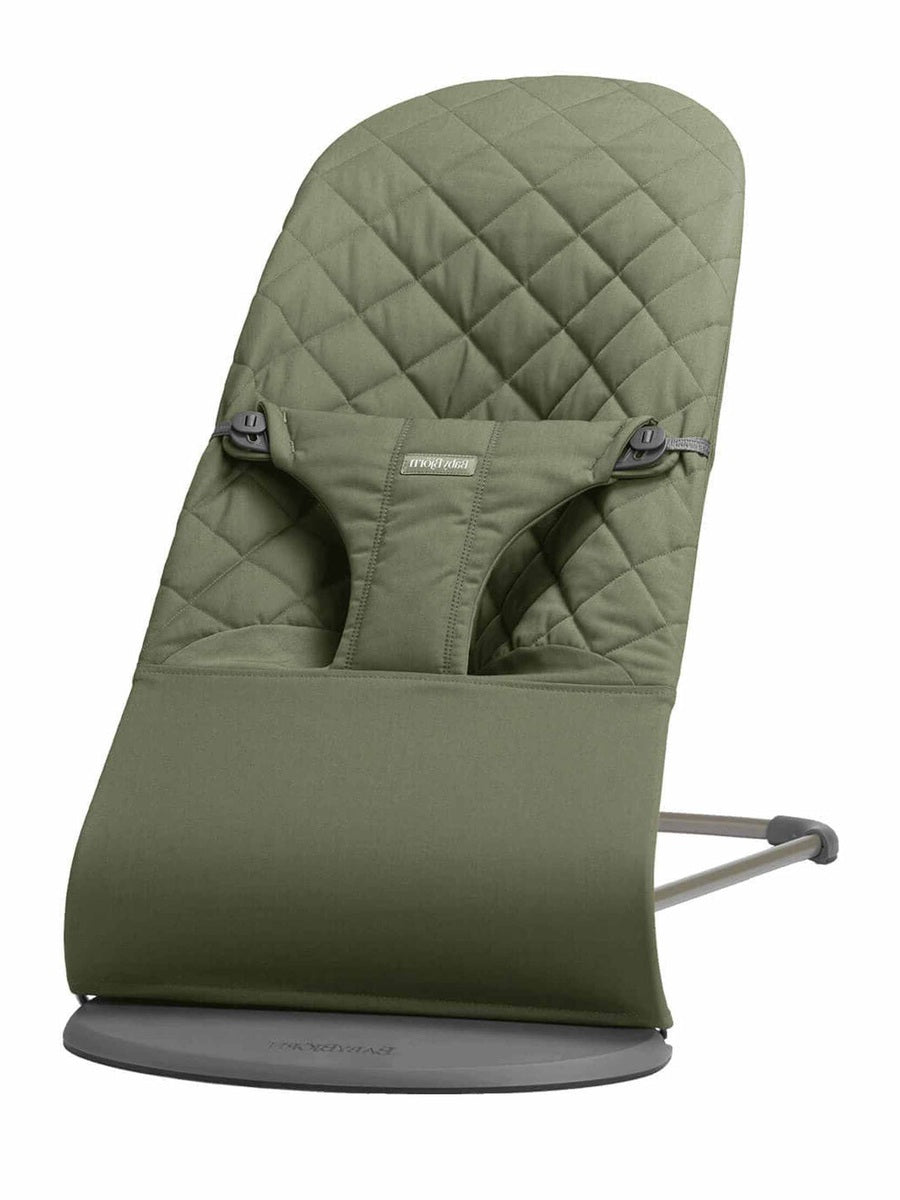 BabyBjorn Bouncer Bliss – Woven, Classic Quilting, Dark Green BabyBjorn Mama's Joy