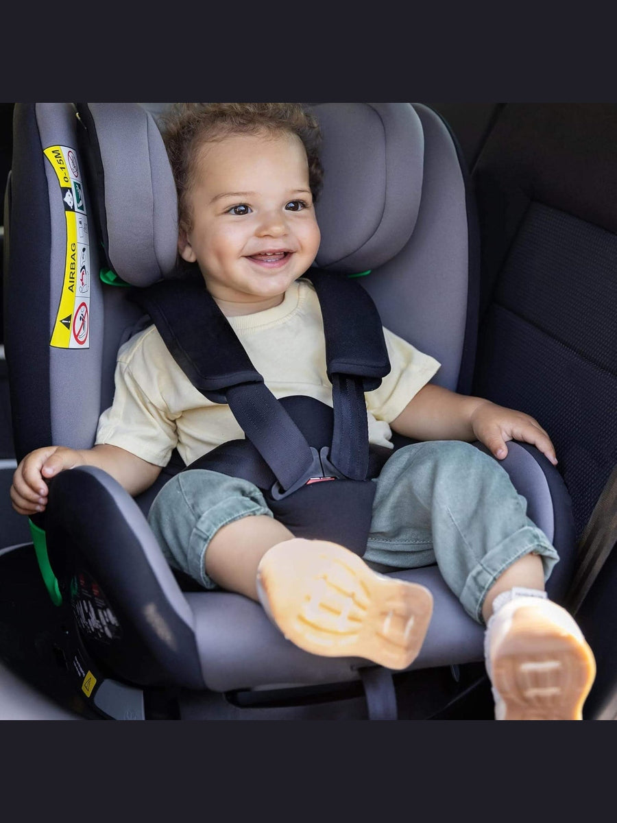 Bebeconfort EvolveFix Plus i-Size 360 Swivel Car Seat ISOFIX Car Seat Group, Black Mist Bebeconfort Mama's Joy