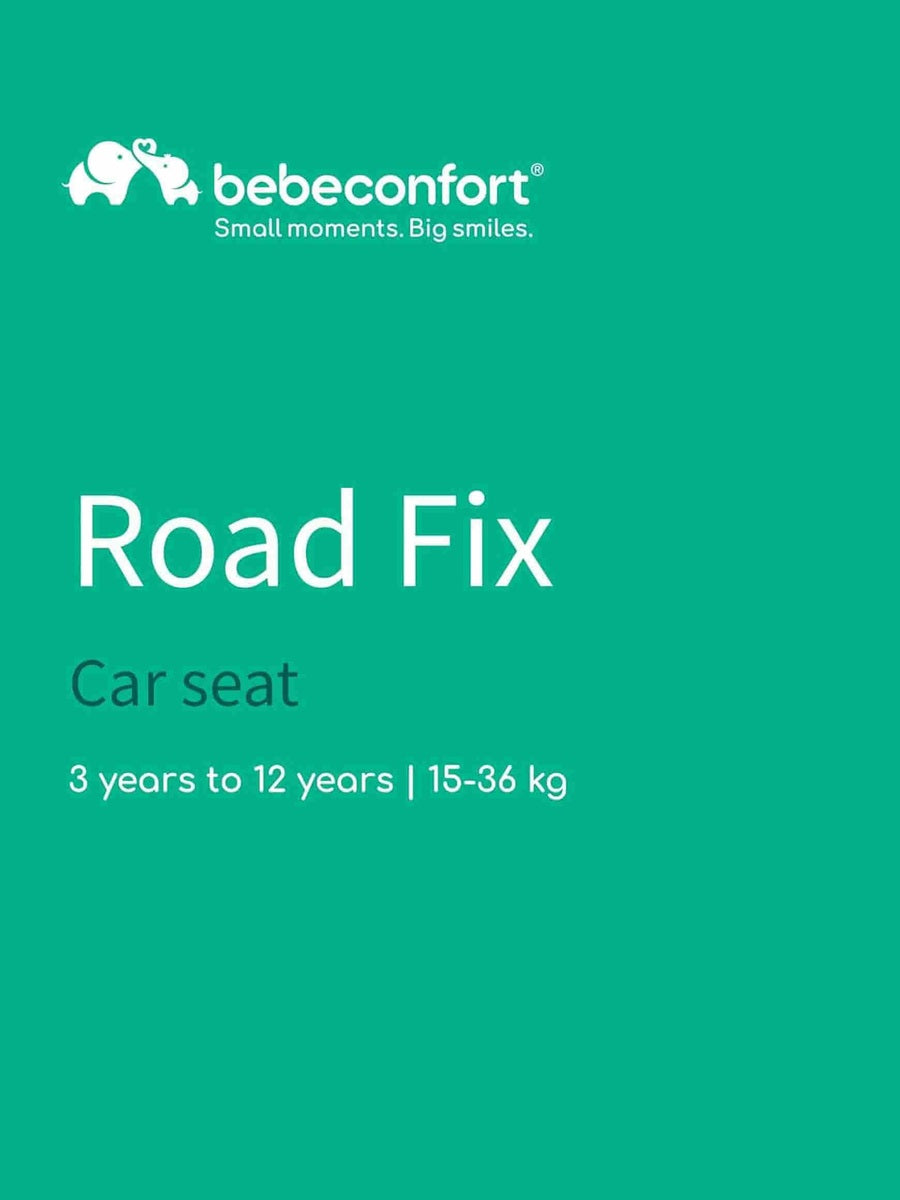Bebeconfort Road Fix Child Group 2/3 ISOFIX Car Seat, ISOFIX Booster Sea, Pixel Red Bebeconfort Mama's Joy
