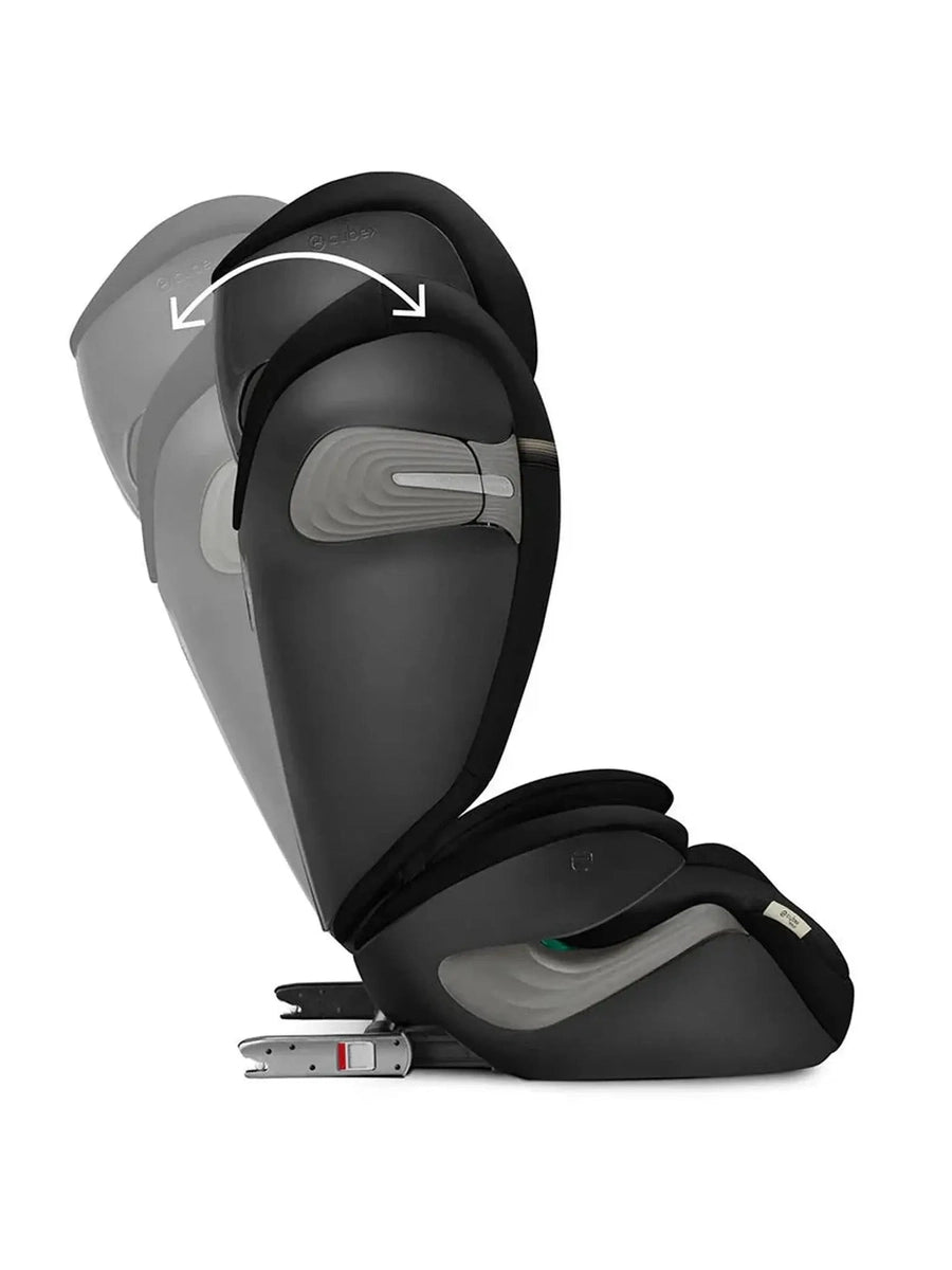 CYBEX Gold Solution S2 i-Fix ISOFIX i-Size Car Seat Moon Black 3 to 12 yrs Cybex Mama's Joy