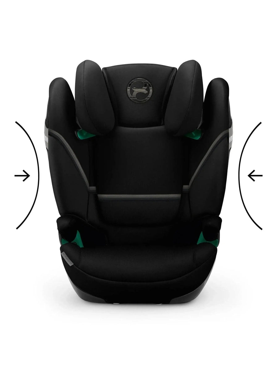 CYBEX Gold Solution S2 i-Fix ISOFIX i-Size Car Seat Moon Black 3 to 12 yrs Cybex Mama's Joy