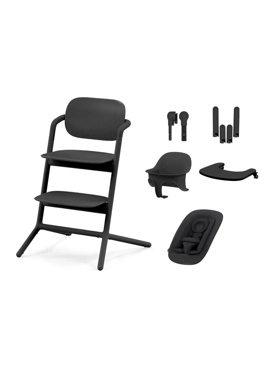 CYBEX LEMO 4-in-1 Highchair Set – Stunning Black Cybex Mama's Joy