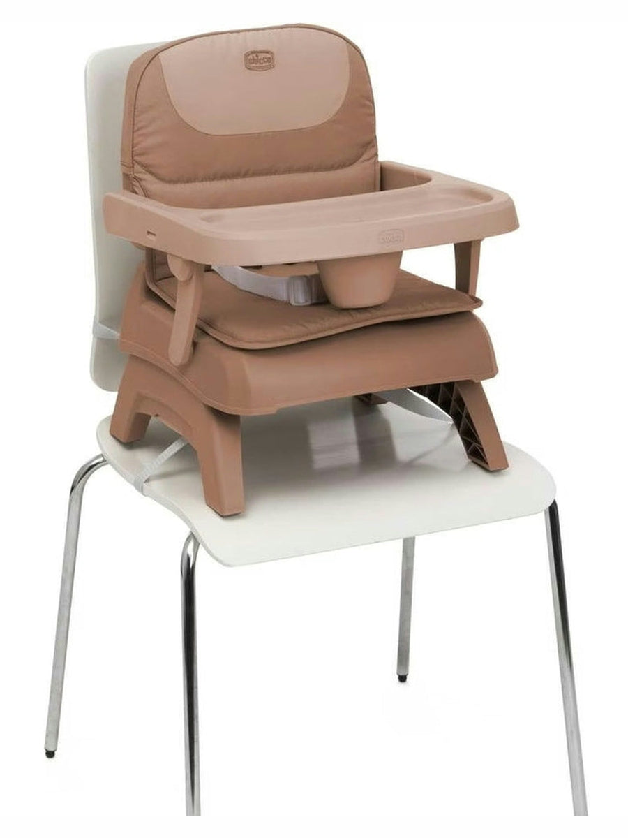 Chicco Bento Booster Seat with Removable Tray – Compact Travel Booster 6m–3y Terracotta Chicco Mama's Joy