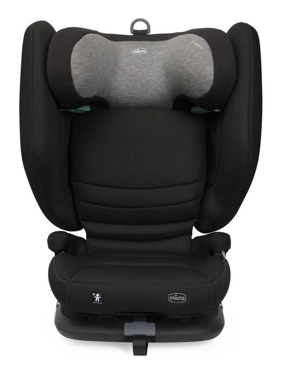 Chicco Fold & Go S i-Size Car Seat 100–150cm Foldable Booster - Posh Black Chicco Mama's Joy