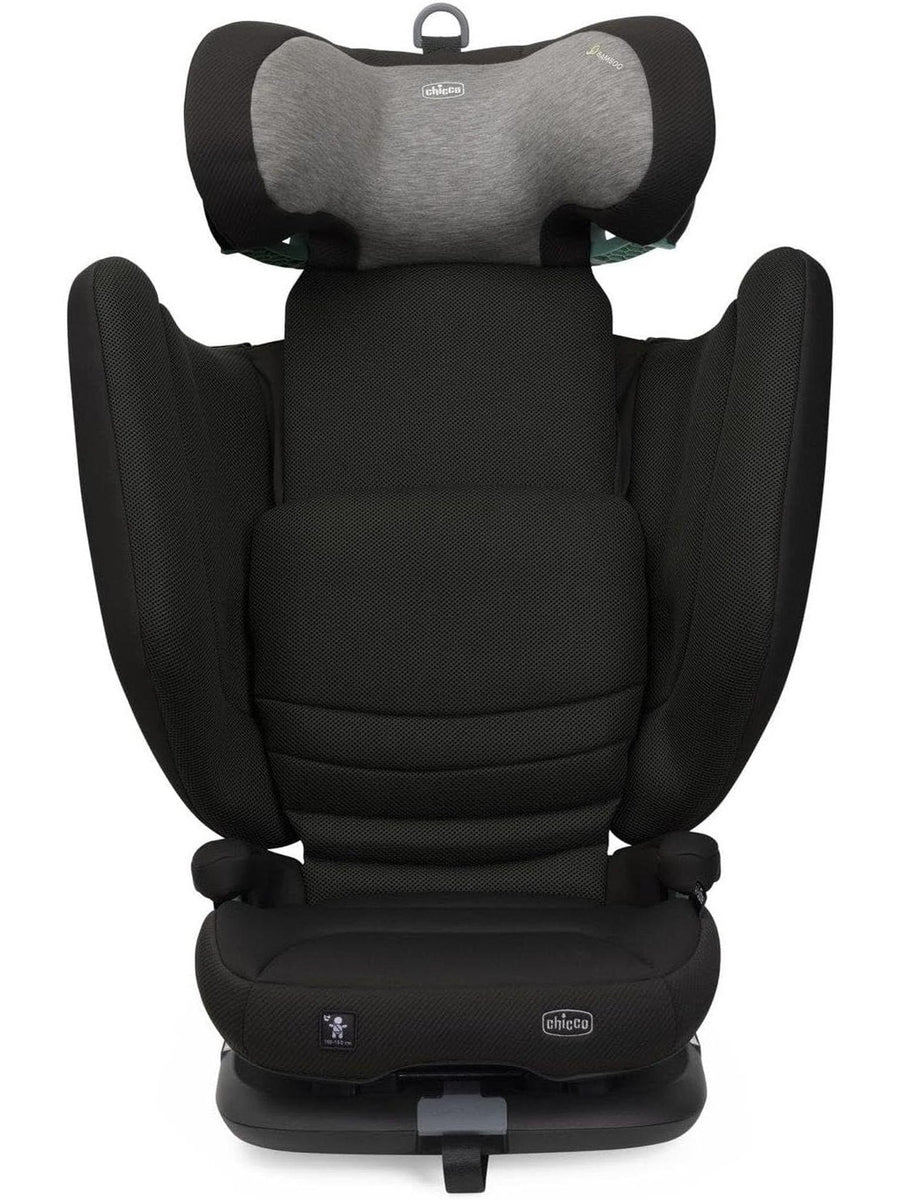 Chicco Fold & Go S i-Size Car Seat 100–150cm Foldable Booster - Posh Black Chicco Mama's Joy