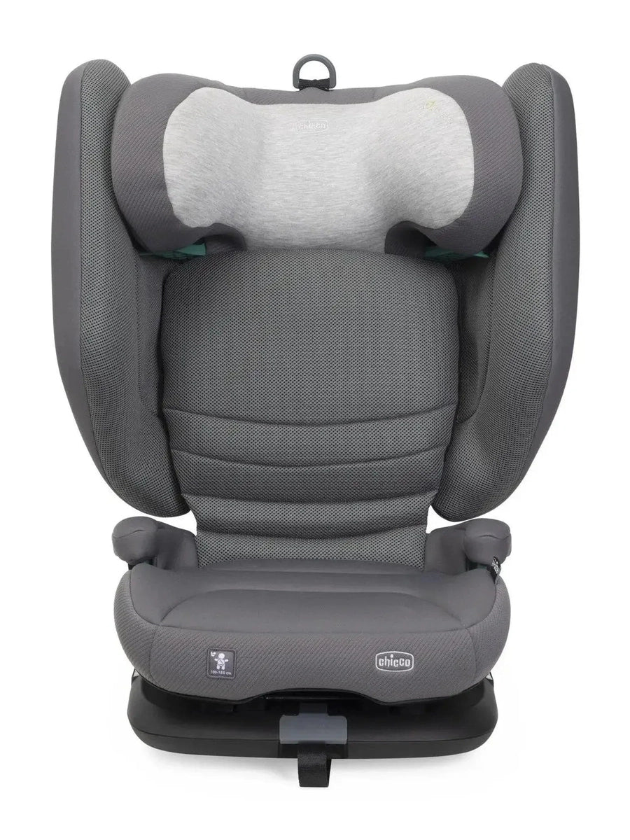 Chicco Fold & Go S i-Size Car Seat 100–150cm Foldable Booster - Glam Grey Chicco Mama's Joy