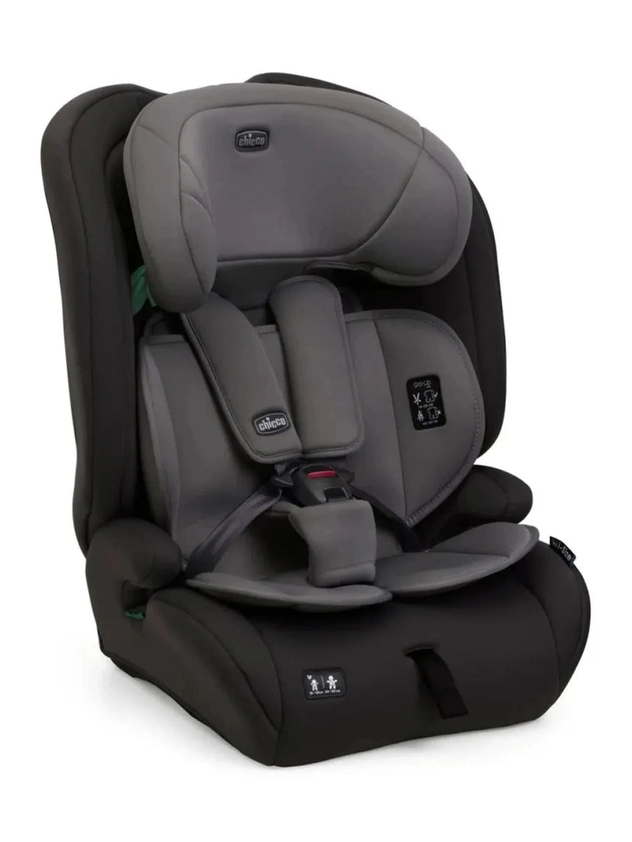 Chicco Gro-Up i-Size Car Seat 76–150cm – Lightweight Belt-Fit Seat 15m–12y Pure Black Chicco Mama's Joy