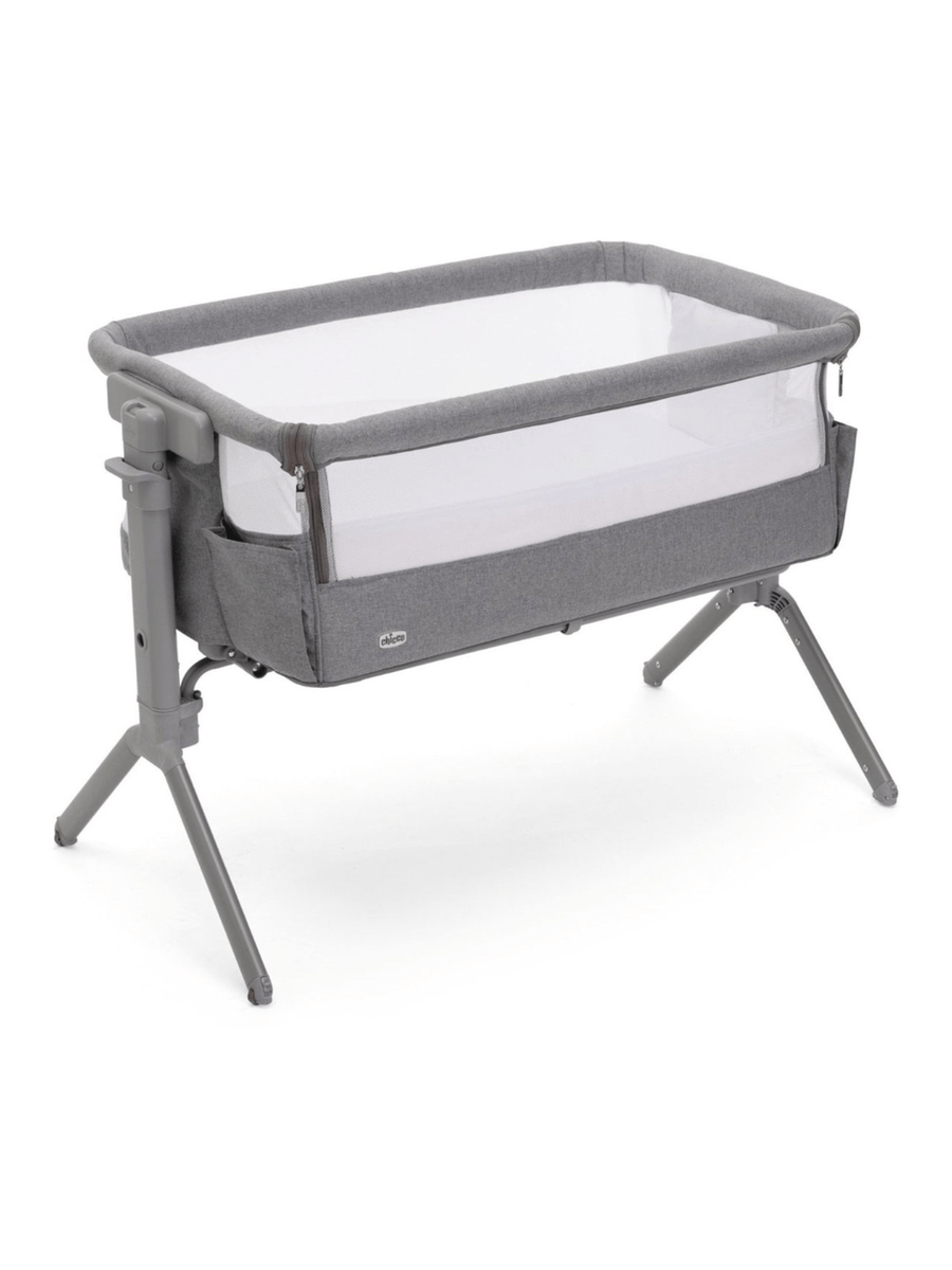 Chicco Next2Me Armonia Bedside Crib – Steel 0–6 Months Chicco Mama's Joy