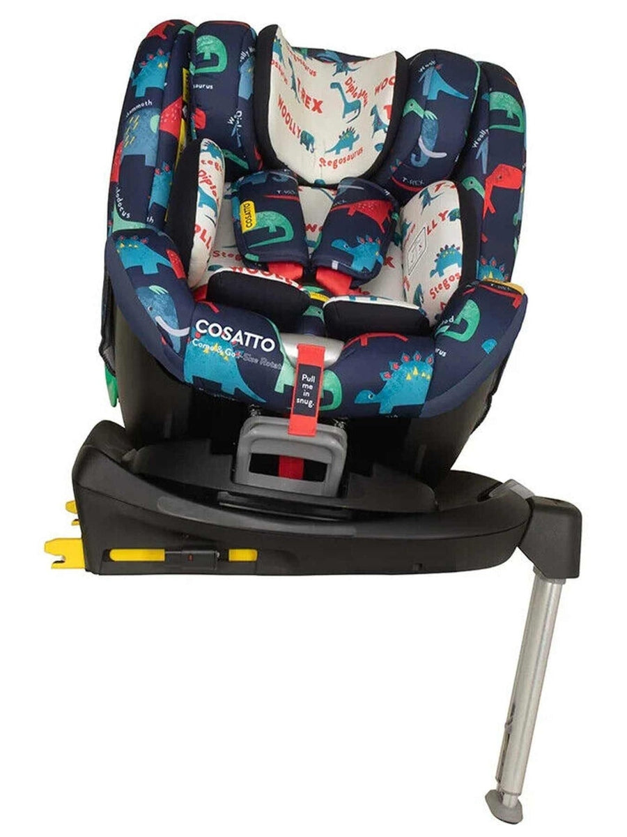 Cosatto Come & Go i-Size 360 Rotate Comfort Car Seat D is for Dino 5PP ISOFIX Cosatto Mama's Joy