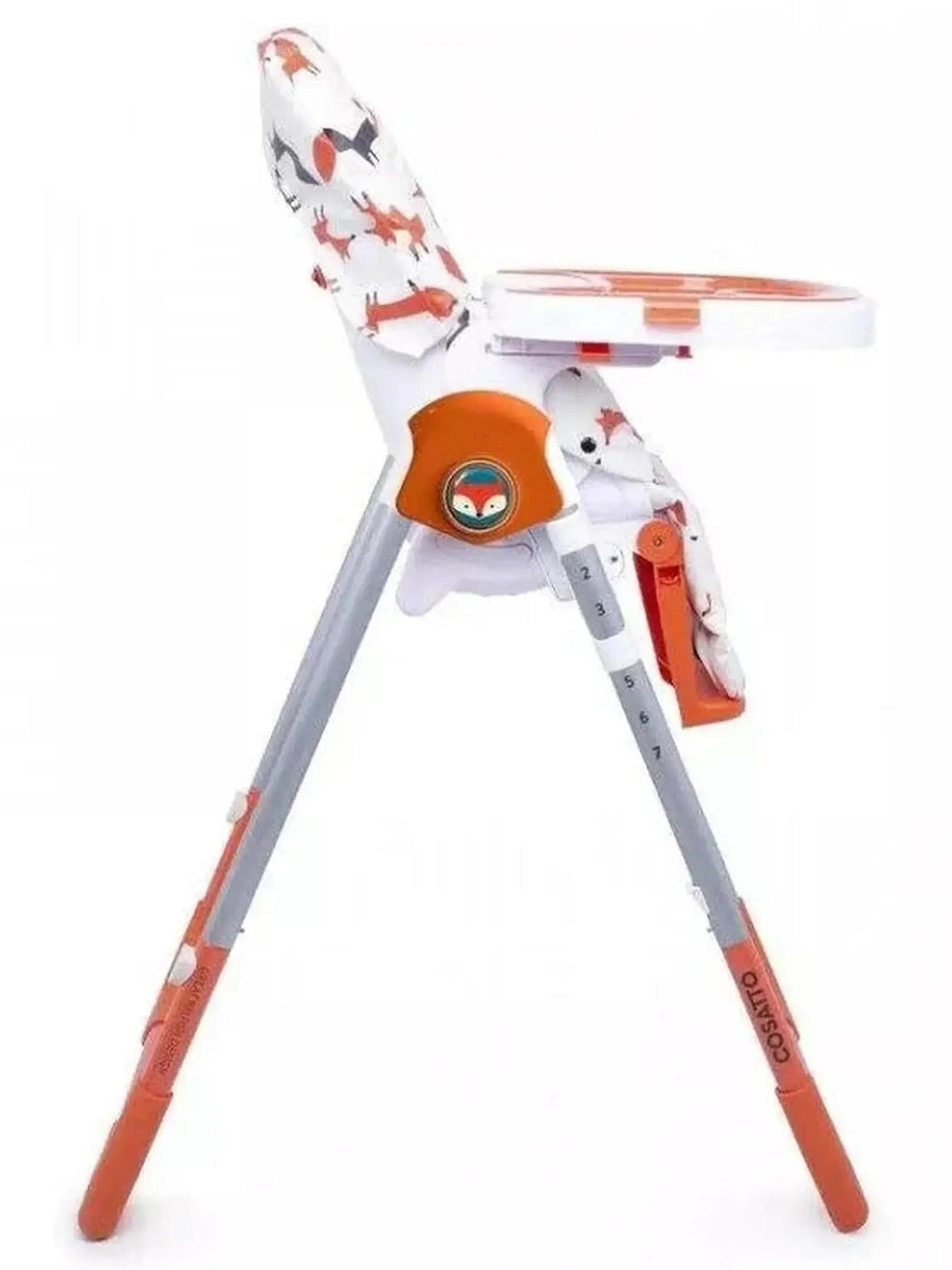 Cosatto Noodle 0+ Highchair Compact Height Adjustable Mister Fox Cosatto Mama's Joy
