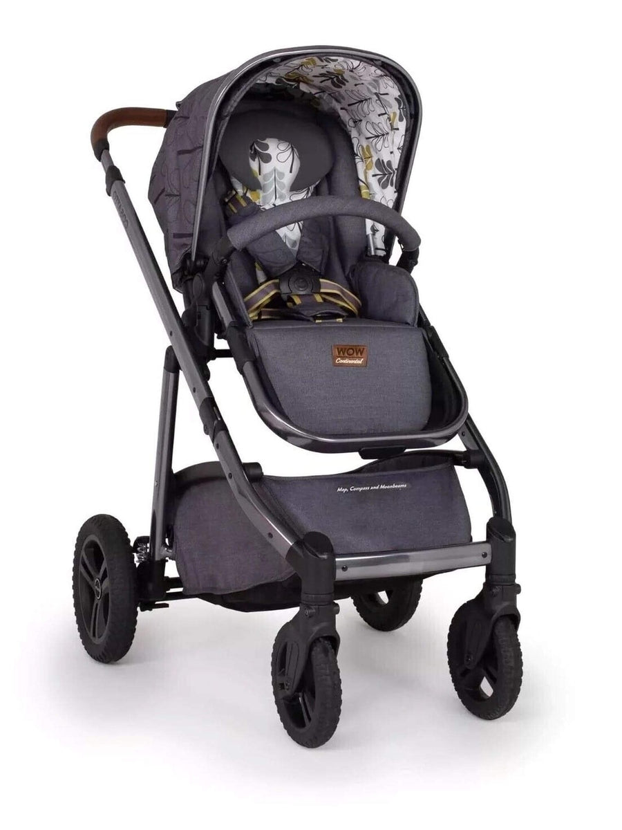 Cosatto Wow Continental Baby Pushchair Stroller Fika Forest CT4785 - Grey Cosatto Mama's Joy