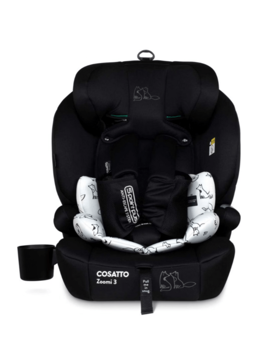 Cosatto Zoomi 3 i-Size Car Seat | 76–150cm | ISOFIX | Anti-Escape | From 15 Months to 12 Years Foxed Cosatto Mama's Joy