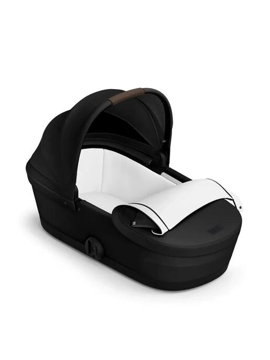 Cybex Melio Cot Moon Black/Black Cybex Mama's Joy
