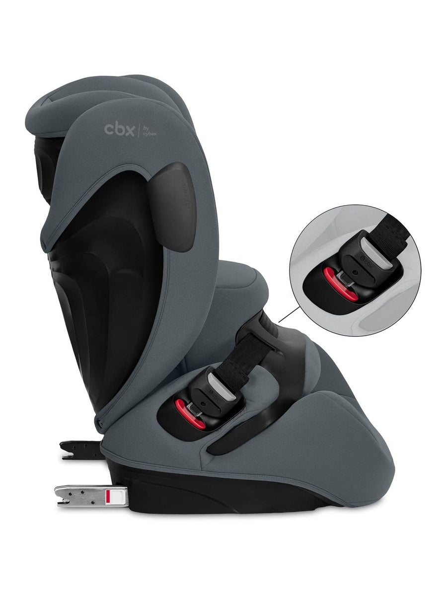 Cybex Pallas B3 i-Size Car Seat 76–150cm, 15m–12y Grey Cybex Mama's Joy