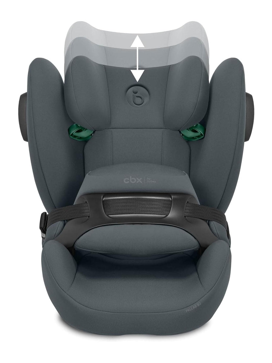 Cybex Pallas B3 i-Size Car Seat 76–150cm, 15m–12y Grey Cybex Mama's Joy