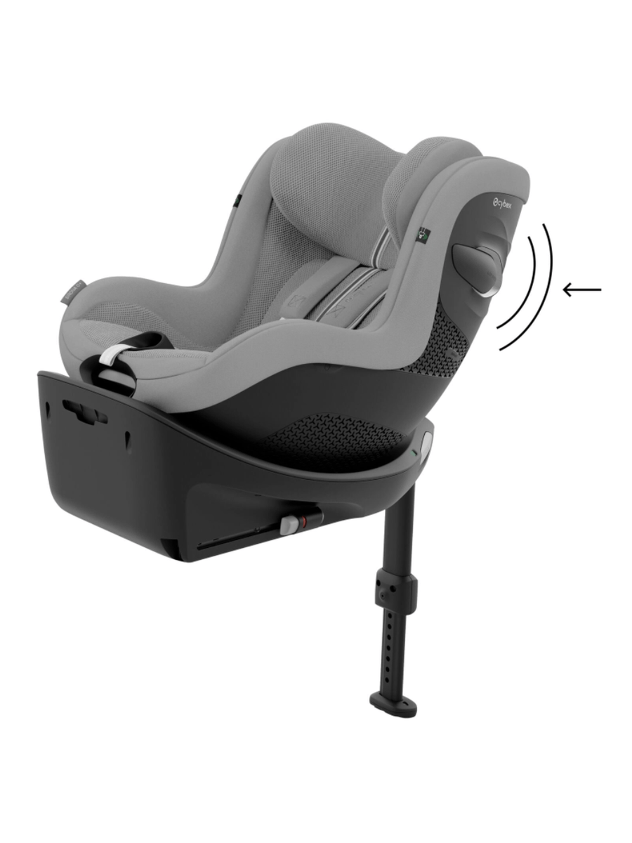 Cybex Sirona G i-Size Plus 360 Rotating Toddler Car Seat, Stone Grey Cybex Mama's Joy