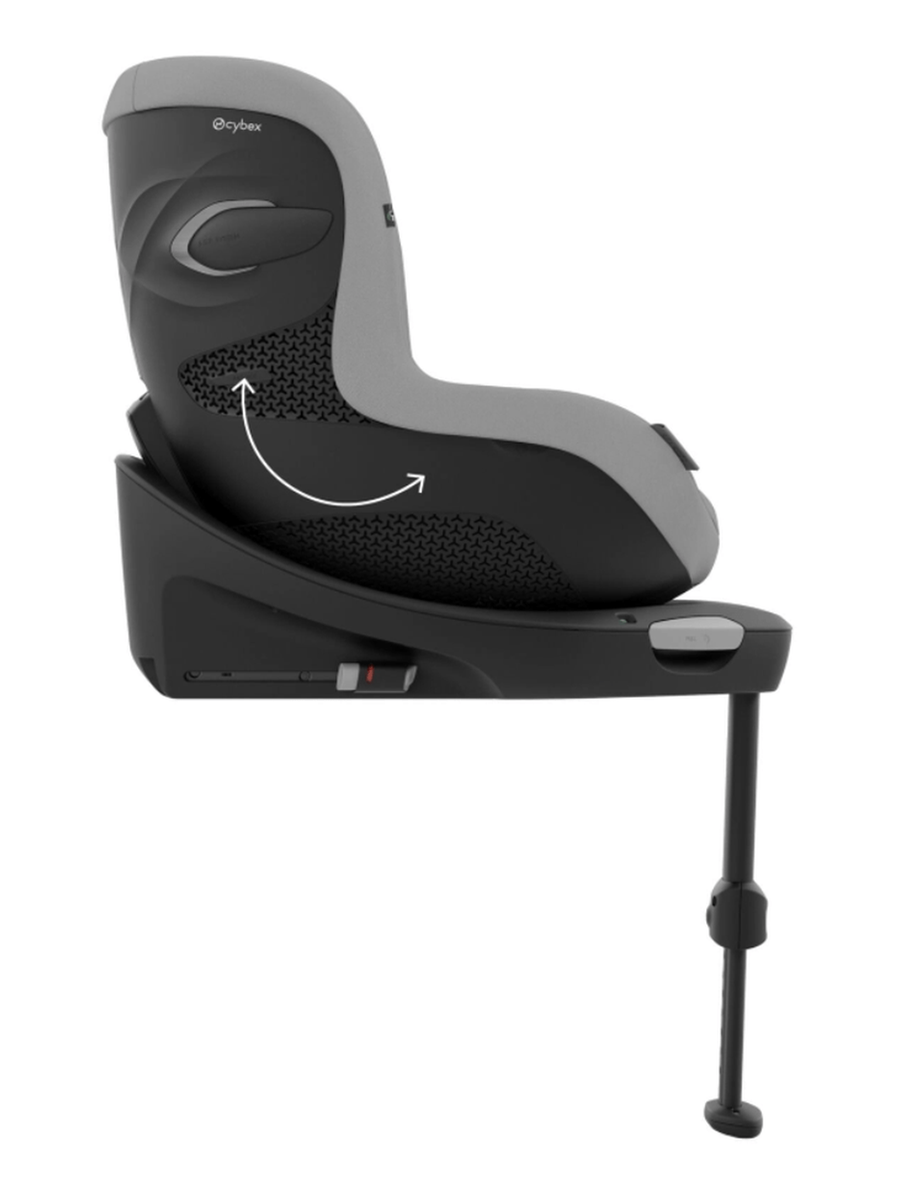 Cybex Sirona G i-Size Plus 360 Rotating Toddler Car Seat, Stone Grey Cybex Mama's Joy