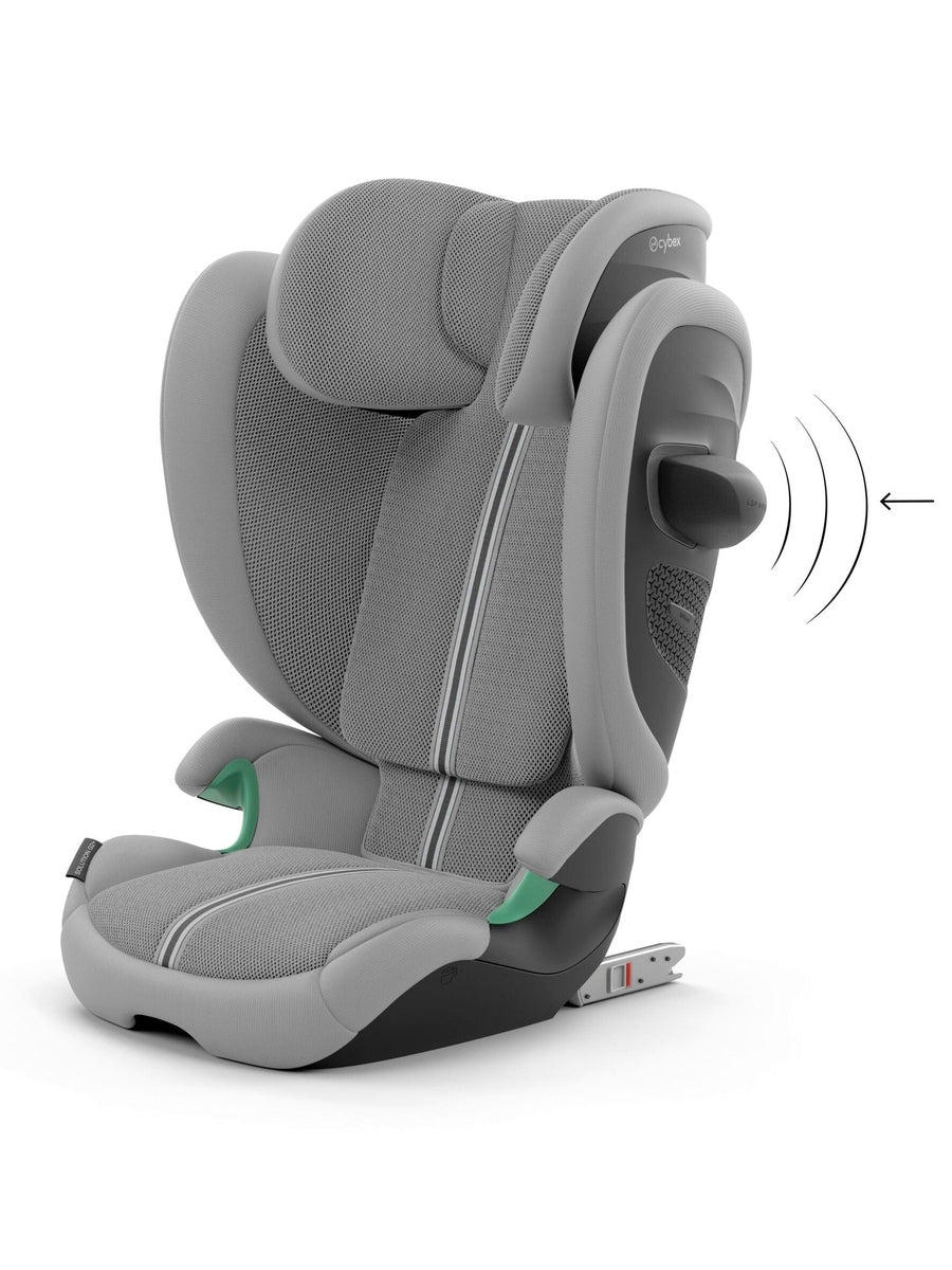 Cybex Solution G2 Plus i-Size Car Seat ISOFIX Stone Grey - Mid Grey Cybex Mama's Joy