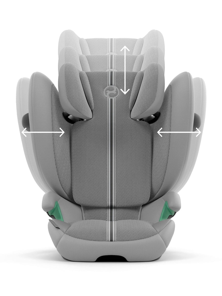 Cybex Solution G2 Plus i-Size Car Seat ISOFIX Stone Grey - Mid Grey Cybex Mama's Joy