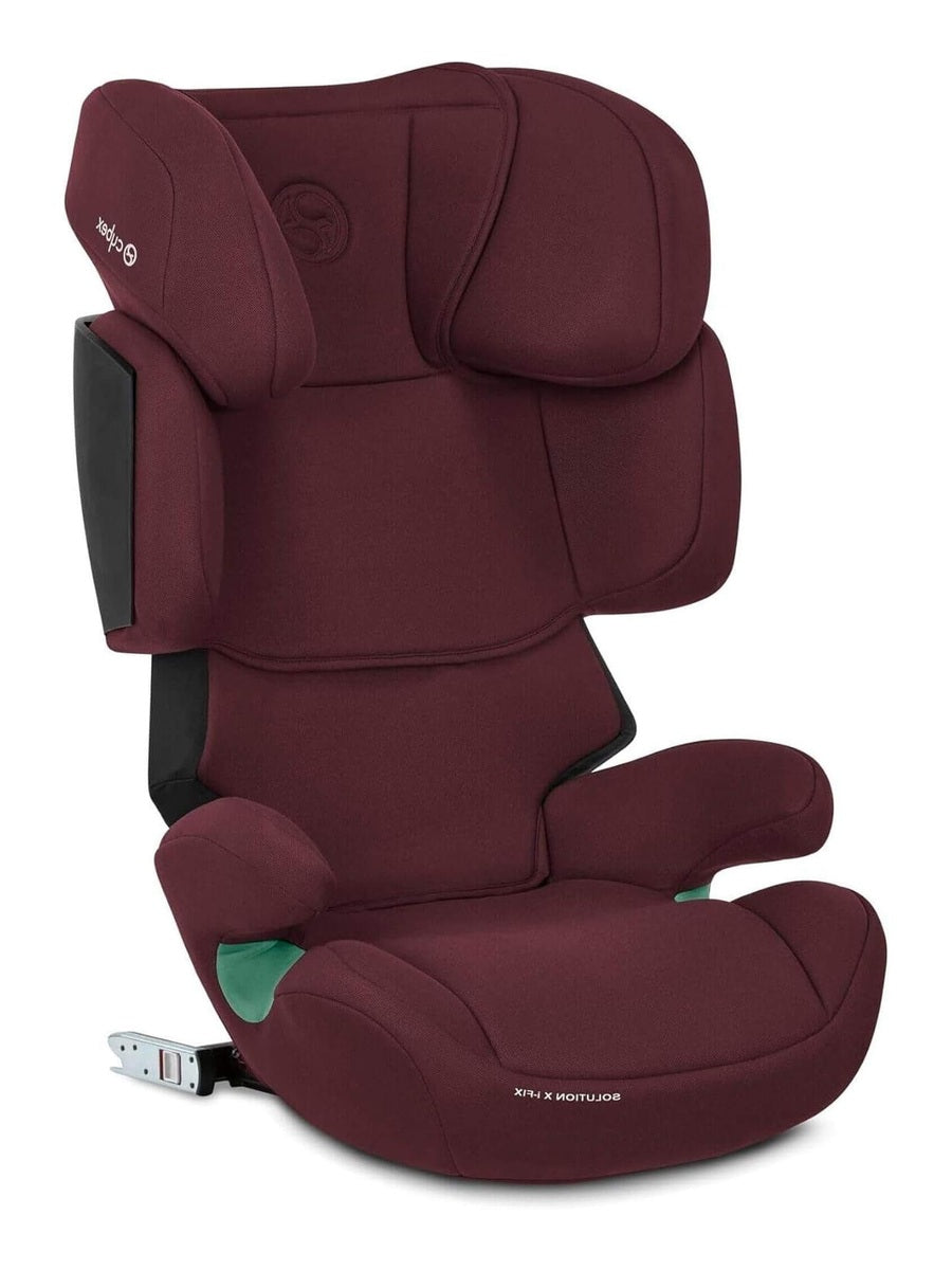 Cybex Solution X i-Fix i-Size Child Car Seat Isofix Cobblestone Rumba Red Cybex Mama's Joy