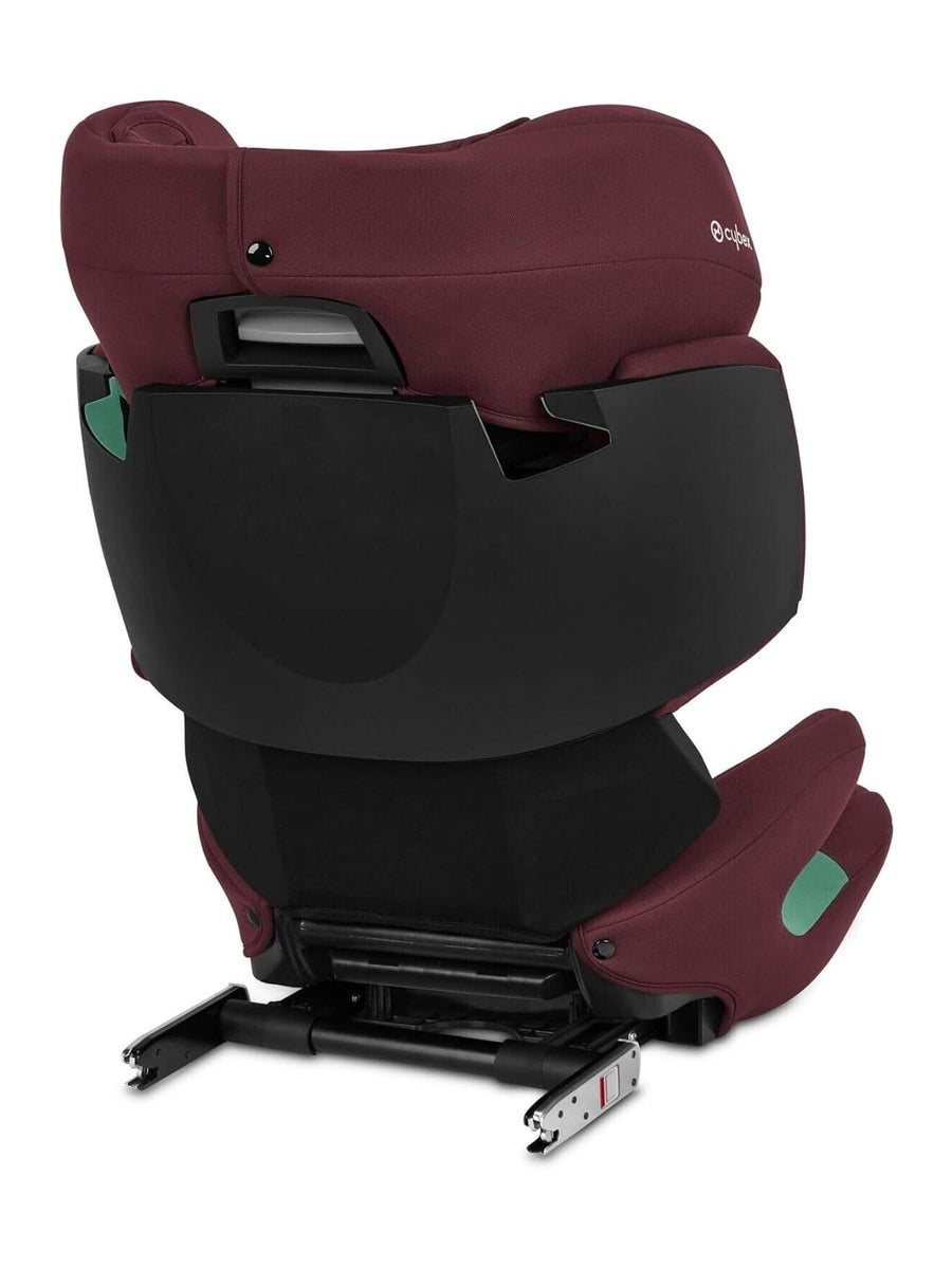 Cybex Solution X i-Fix i-Size Child Car Seat Isofix Cobblestone Rumba Red Cybex Mama's Joy