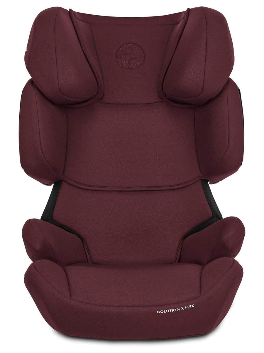 Cybex Solution X i-Fix i-Size Child Car Seat Isofix Cobblestone Rumba Red Cybex Mama's Joy