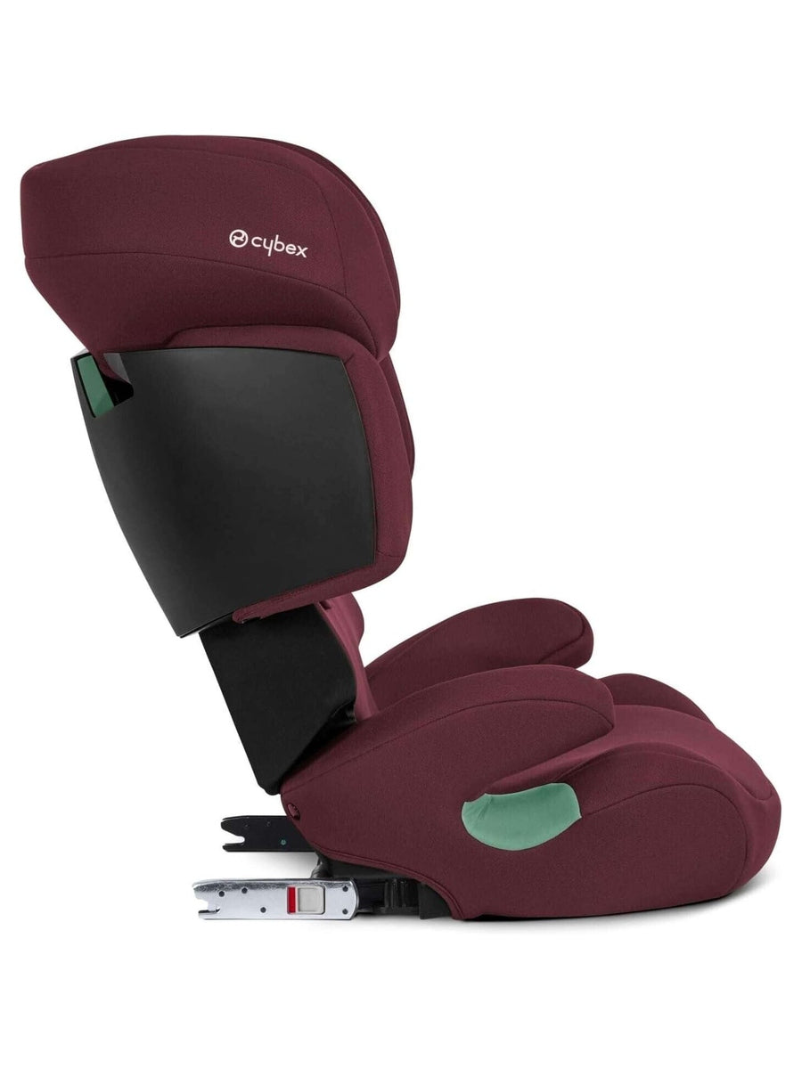 Cybex Solution X i-Fix i-Size Child Car Seat Isofix Cobblestone Rumba Red Cybex Mama's Joy