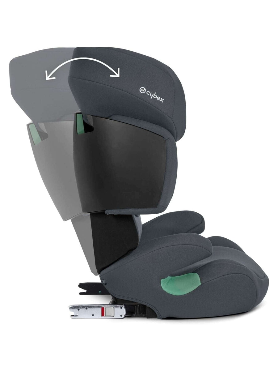 Cybex Solution X i-Size i-Fix Child Car Seat with Isofix Cobblestone Light Grey Cybex Mama's Joy