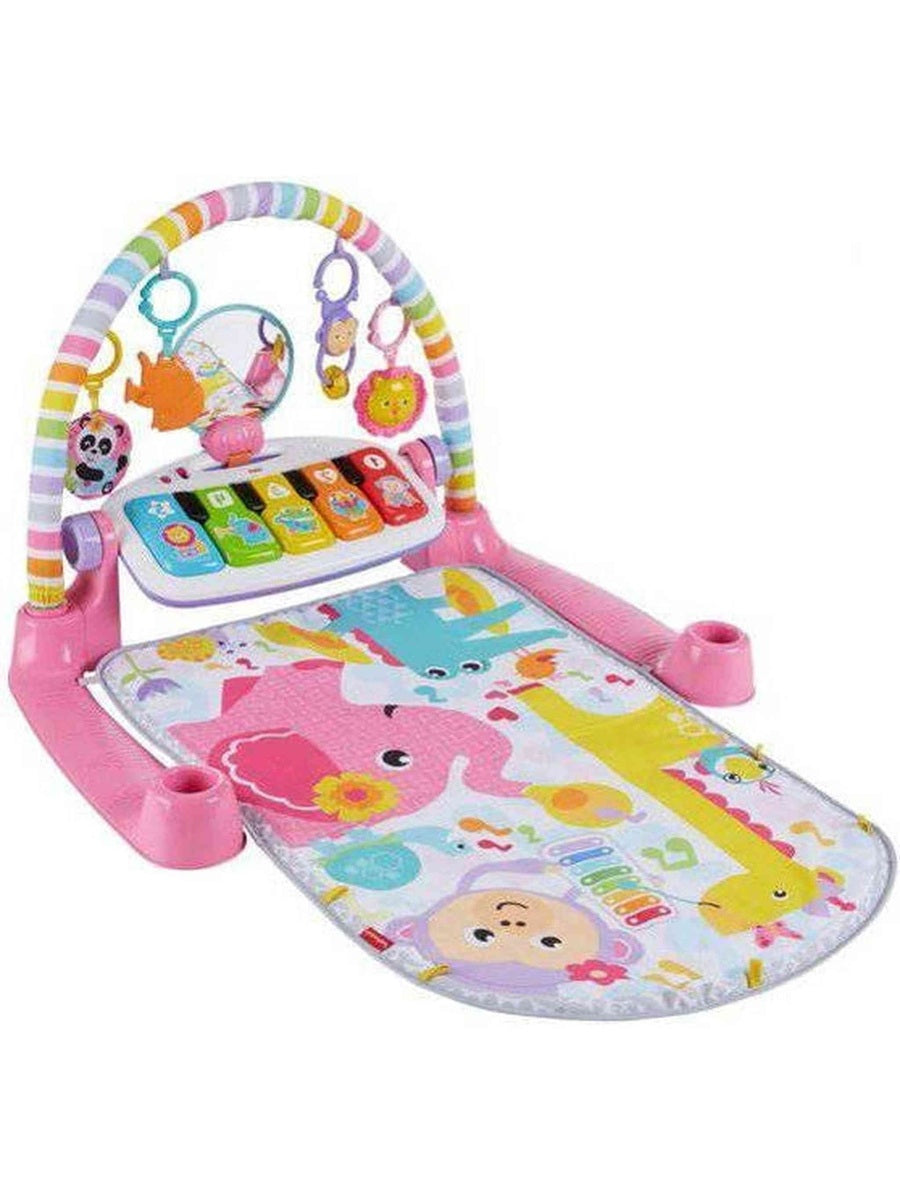Fisher-Price Deluxe Kick & Play Piano Gym | Smart Stages Baby Play Mat with Lights, Music & 5 Toys Fisher-Price Mama's Joy