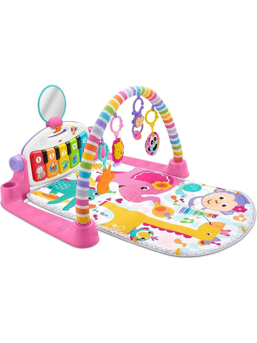 Fisher-Price Deluxe Kick & Play Piano Gym | Smart Stages Baby Play Mat with Lights, Music & 5 Toys Fisher-Price Mama's Joy