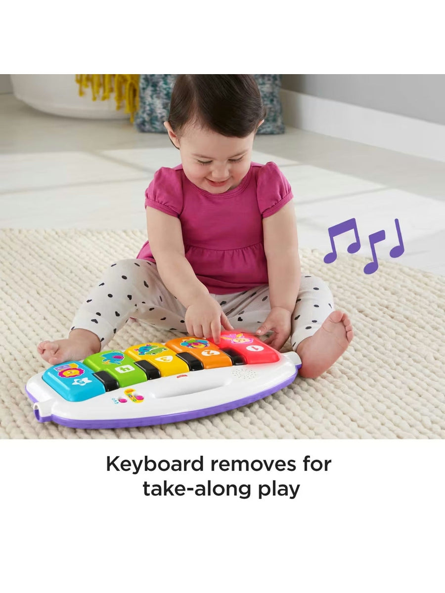 Fisher-Price Deluxe Kick & Play Piano Gym | Smart Stages Baby Play Mat with Lights, Music & 5 Toys Fisher-Price Mama's Joy
