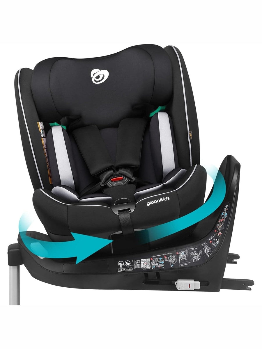 Globalkids i-Size 360 Swivel Car Seat – ISOFIX 40–150cm, Birth–12y Globalkids Mama's Joy