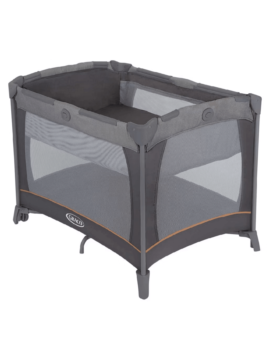 Graco Contour Bassinet Baby Travel Cot Bed Pebble Graco Mama's Joy