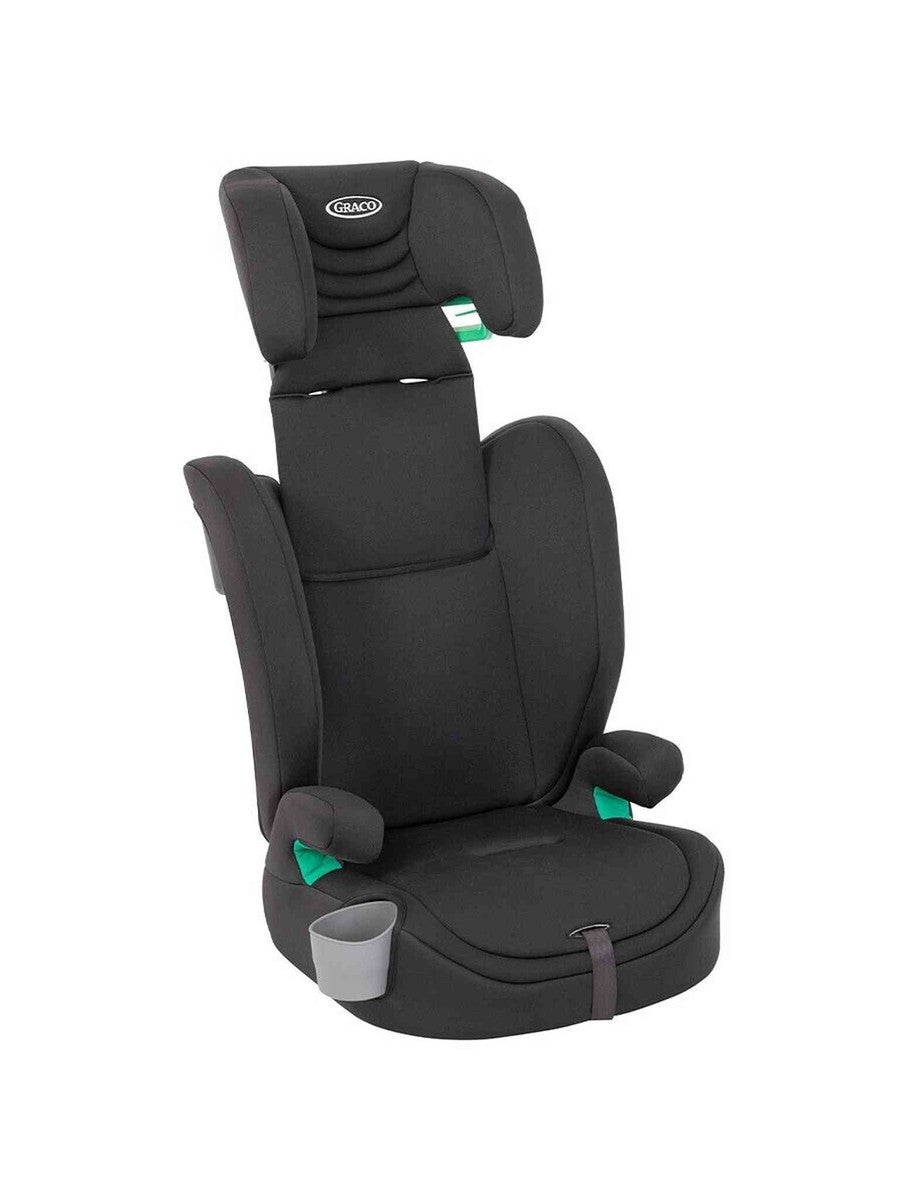 Graco Eldura R129 Car seat Booster 40-150cm Approx up to 12 years - Midnight Graco Mama's Joy