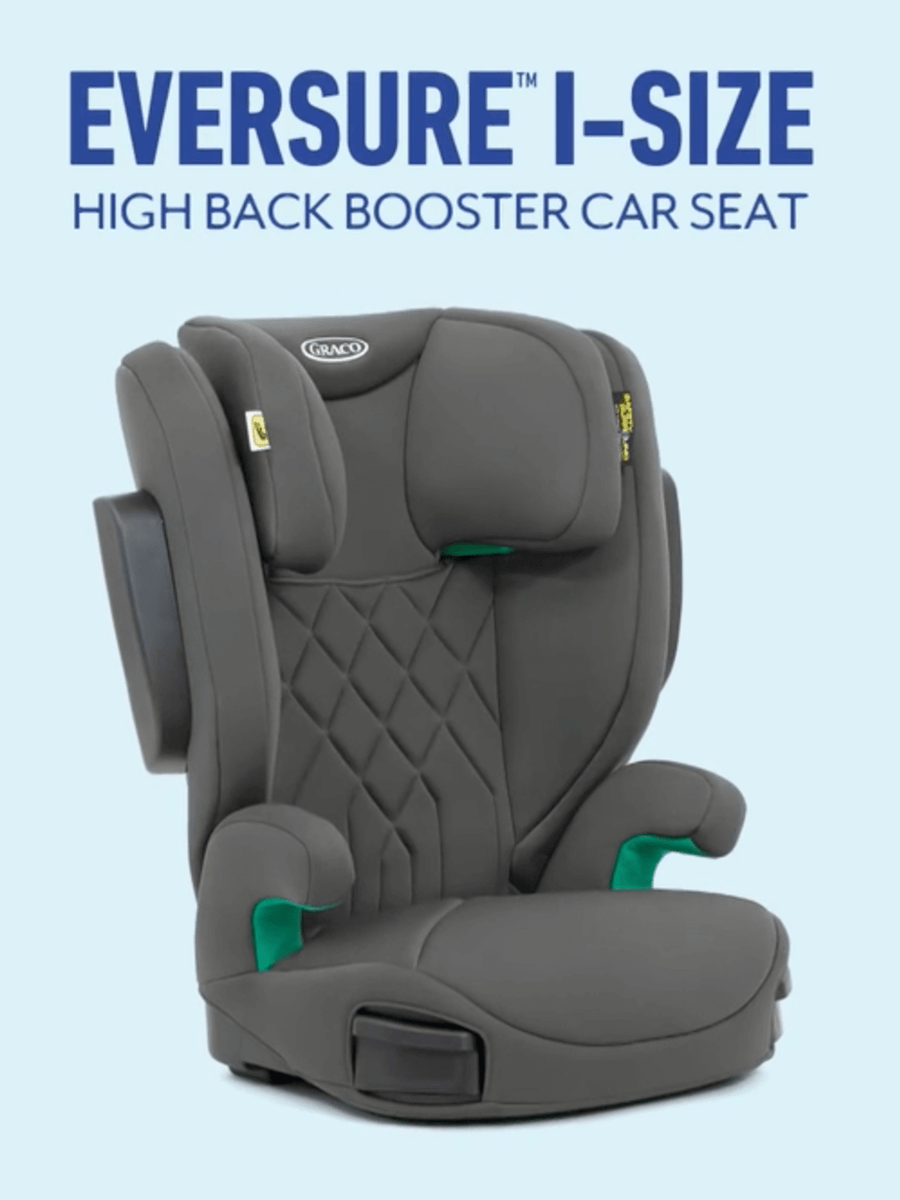 Graco Eversure R129 I-Size Highback Booster Car Seat with Safety Surround Side Graco Mama's Joy