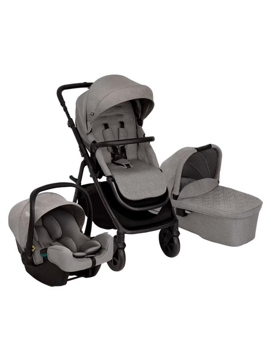 Graco Near2Me Dlx Trio Bundle – Ash | 3 in 1 Travel System Graco Mama's Joy