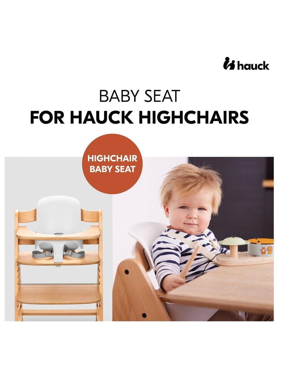 Hauck Alpha+ Economy Bundle Wooden High Chair - Beech Natural