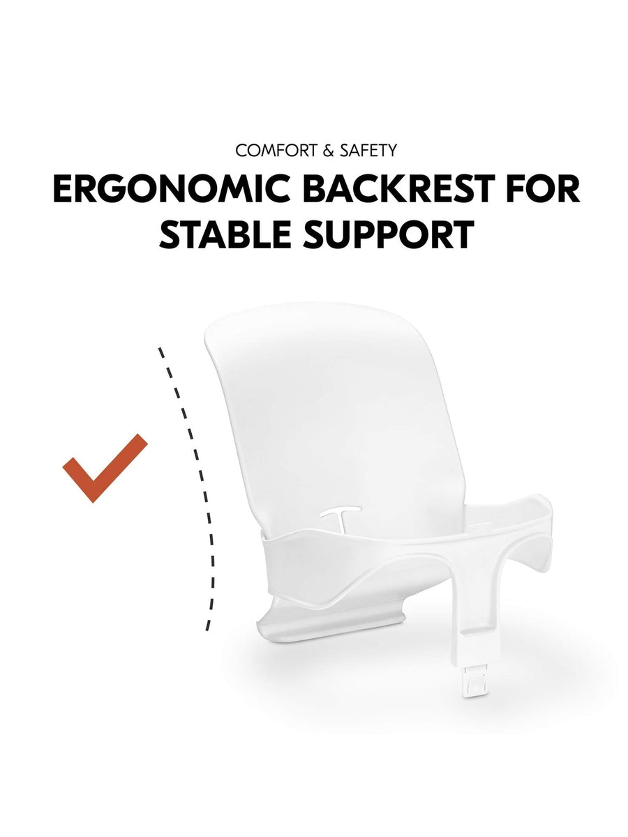 Hauck Alpha+ Economy Bundle Wooden High Chair - Beech Natural