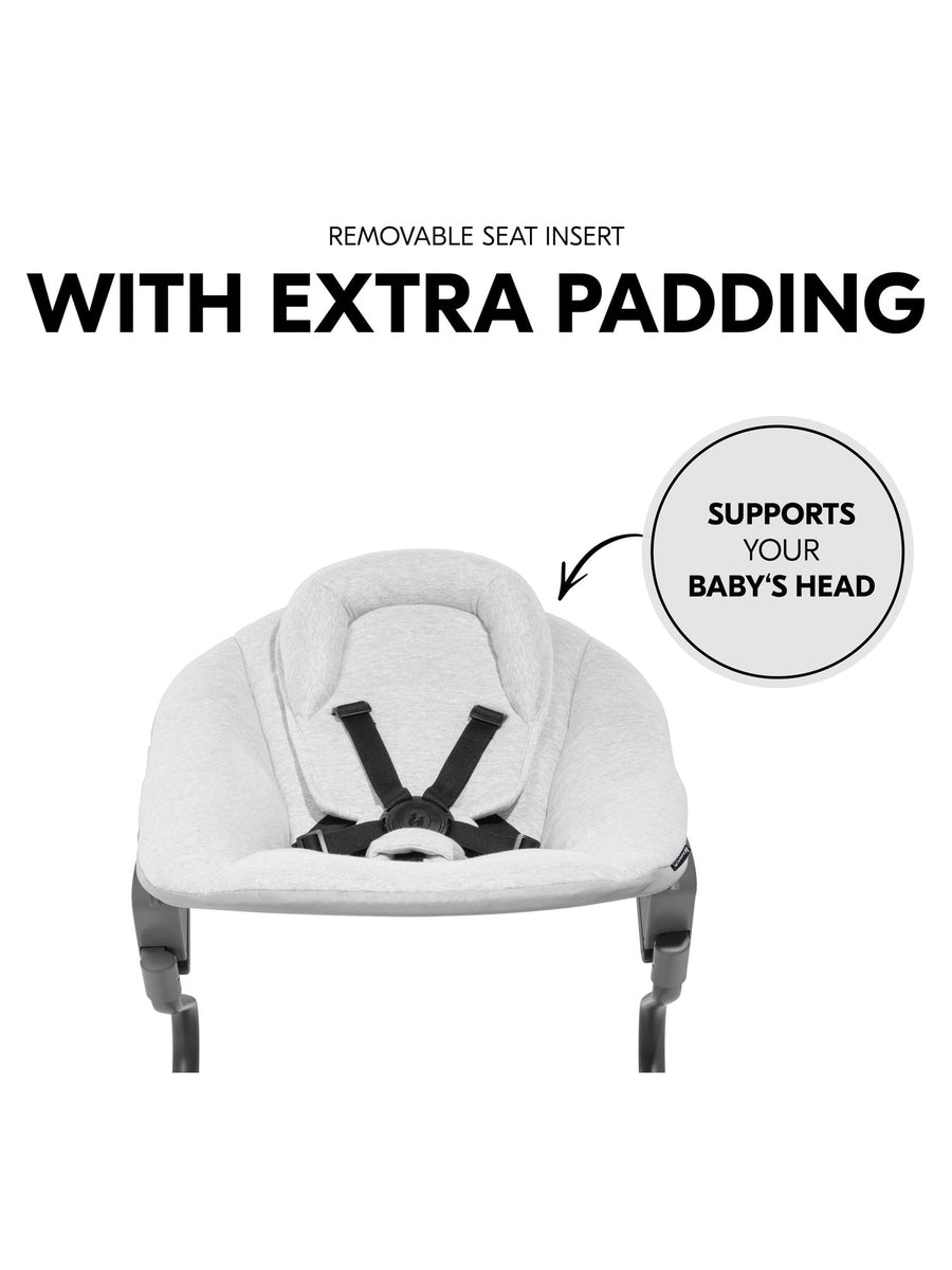 Hauck Alpha+ Premium Bundle Wooden High Chair - Beech White Hauck Mama's Joy
