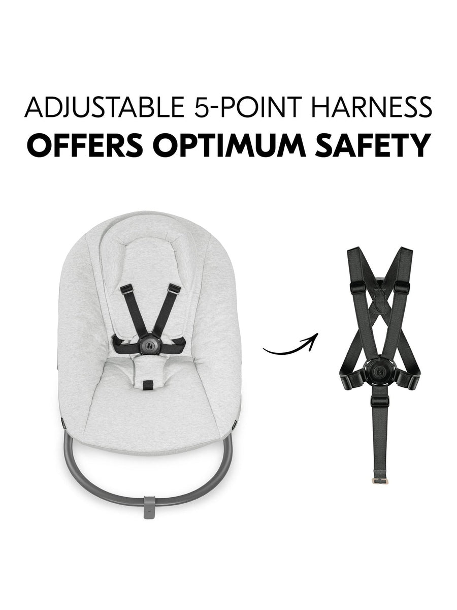 Hauck Alpha+ Premium Bundle Wooden High Chair - Beech White Hauck Mama's Joy