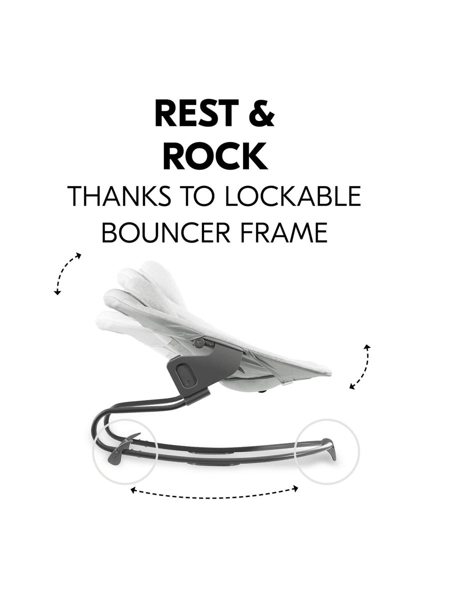Hauck Alpha+ Premium High Chair Bundle - Beech White Hauck Mama's Joy