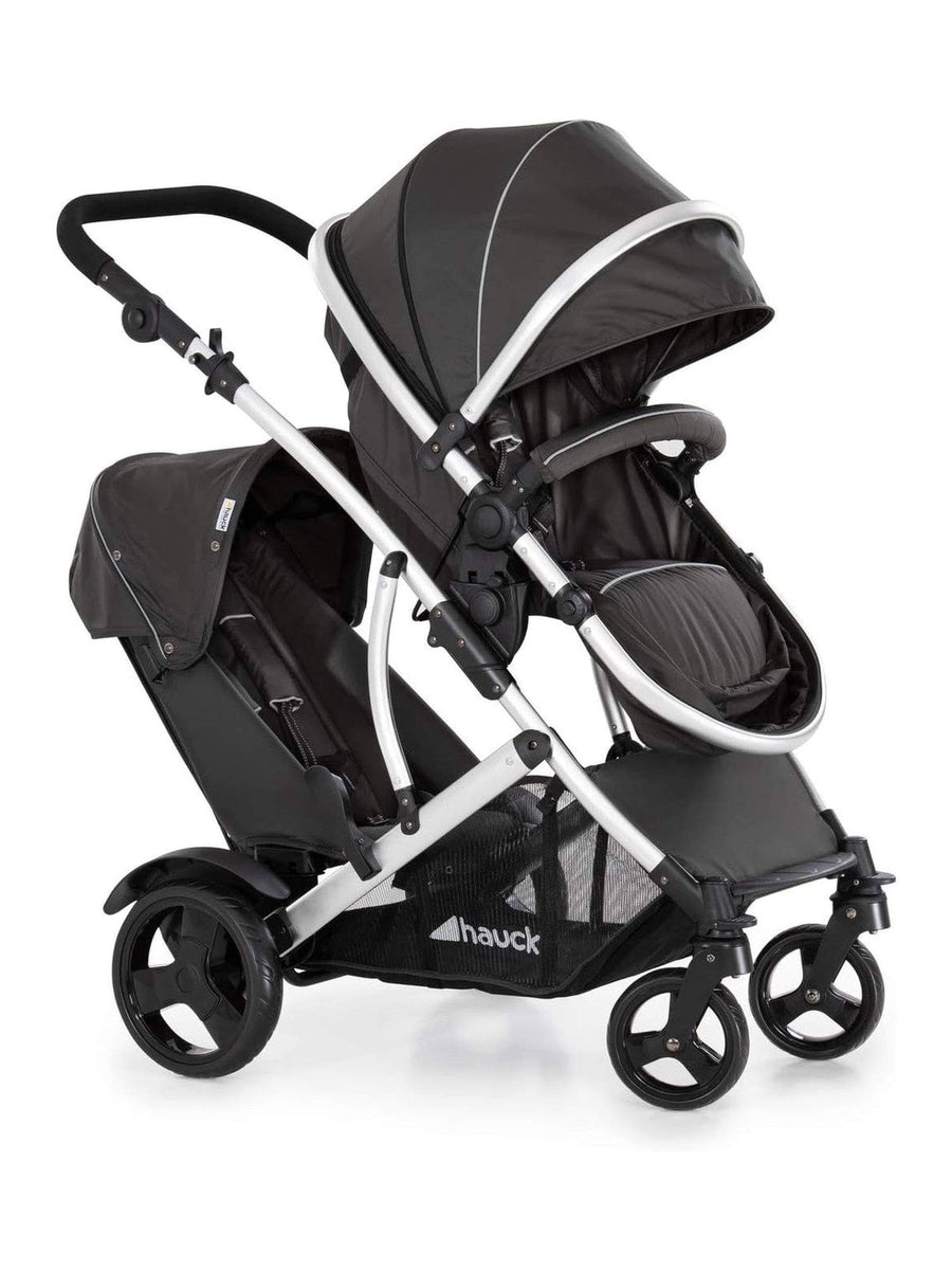 Hauck Duett 2 Tandem Pushchair Black – 2 in 1 Double Stroller for Newborn and Toddler Hauck Mama's Joy