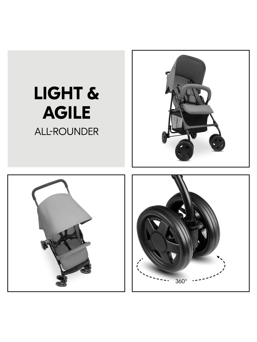 Hauck - Grey Sport Pushchair Hauck Mama's Joy