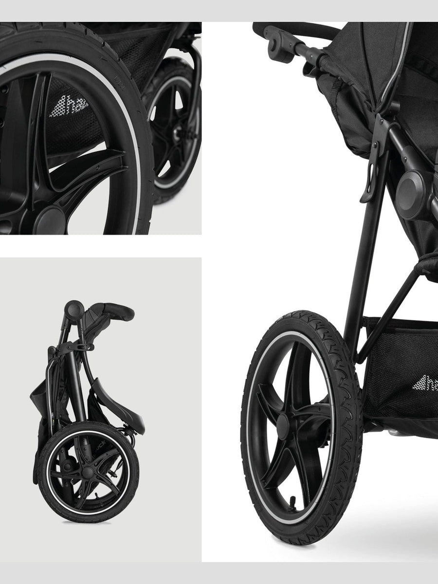 Hauck Runner 2 - All-Terrain Pushchair - Black Hauck Mama's Joy