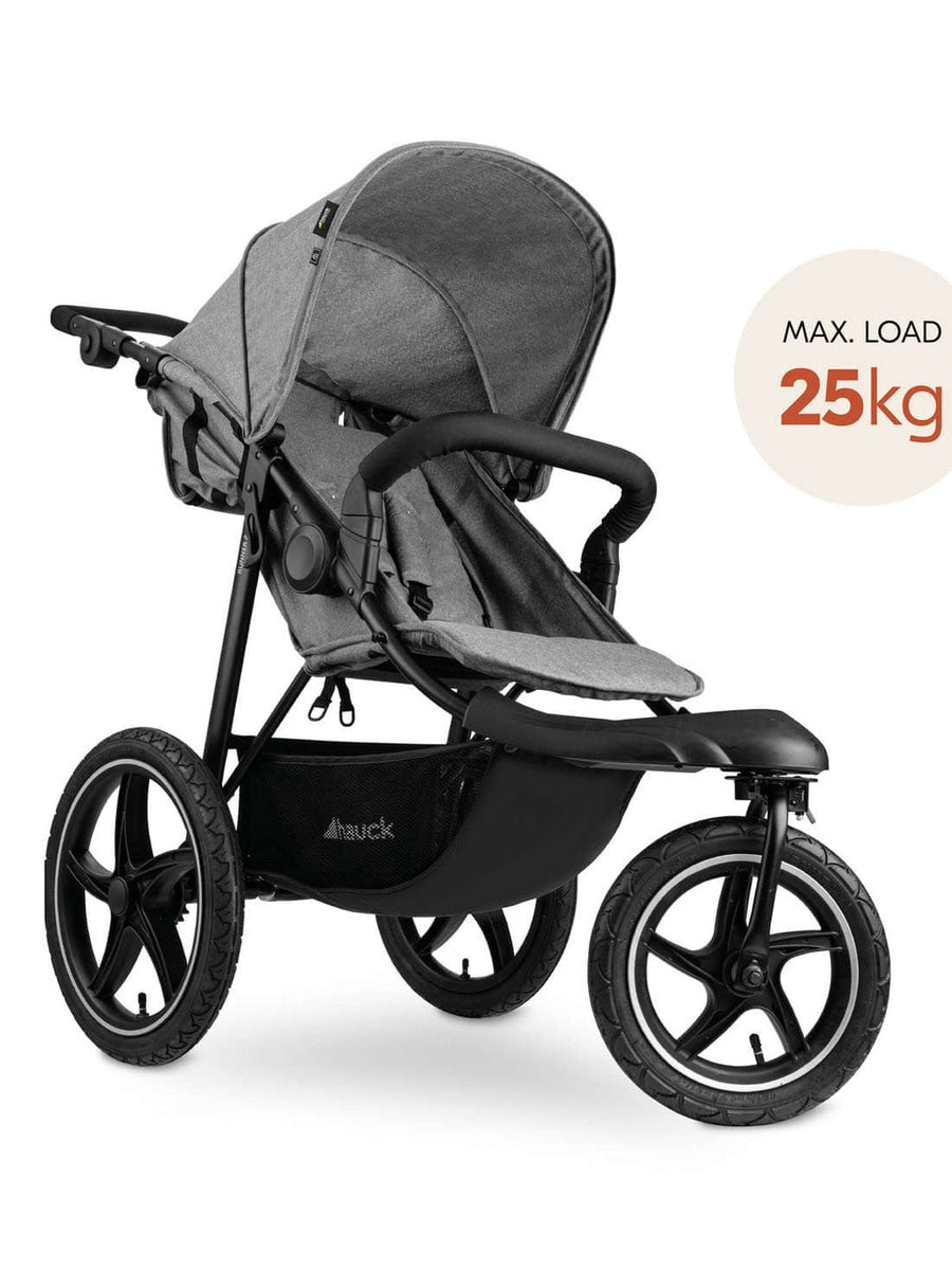 Hauck Runner 2 All Terrain Pushchair Melange Grey Hauck Mama's Joy